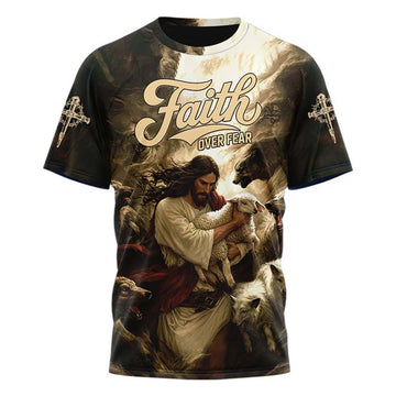 Jesus Protect the Lamp T-shirt