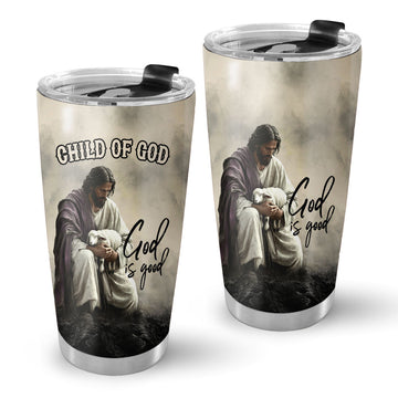 God Is Good Stainless Steel Tumbler