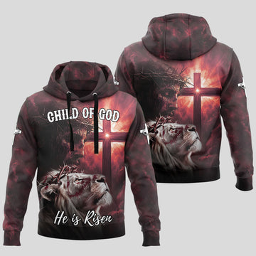 Child Of God Risen Warrior Hoodie
