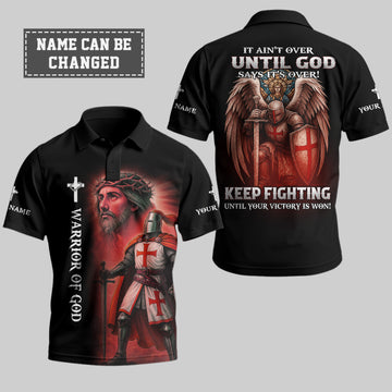 It Ain't Over Until God Polo Shirt