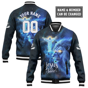 Jesus Is My Savior Baseball Jacket