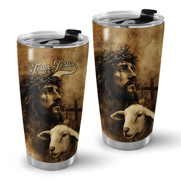 Team Jesus Good Shepherd Stainless Steel Tumbler