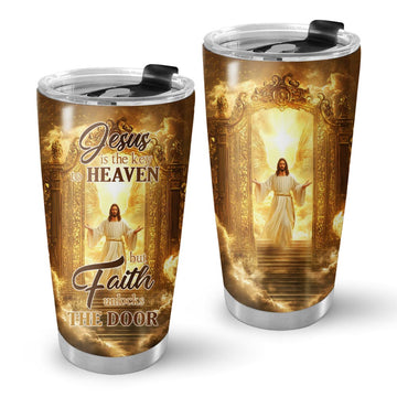 Jesus is the Key to Heaven Stainless Steel Tumbler