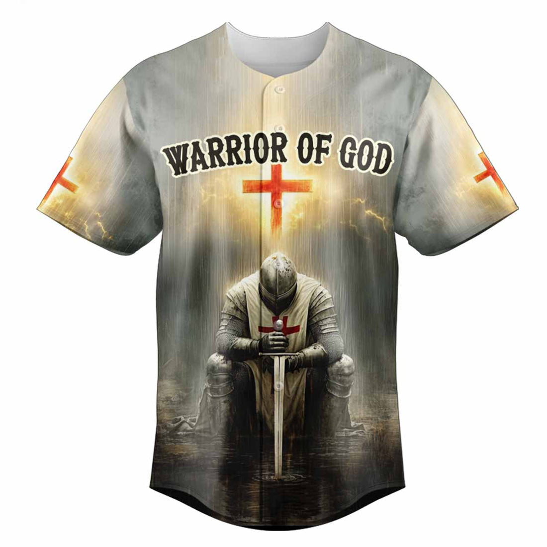 Put On The Full Armor Of God Baseball Jersey