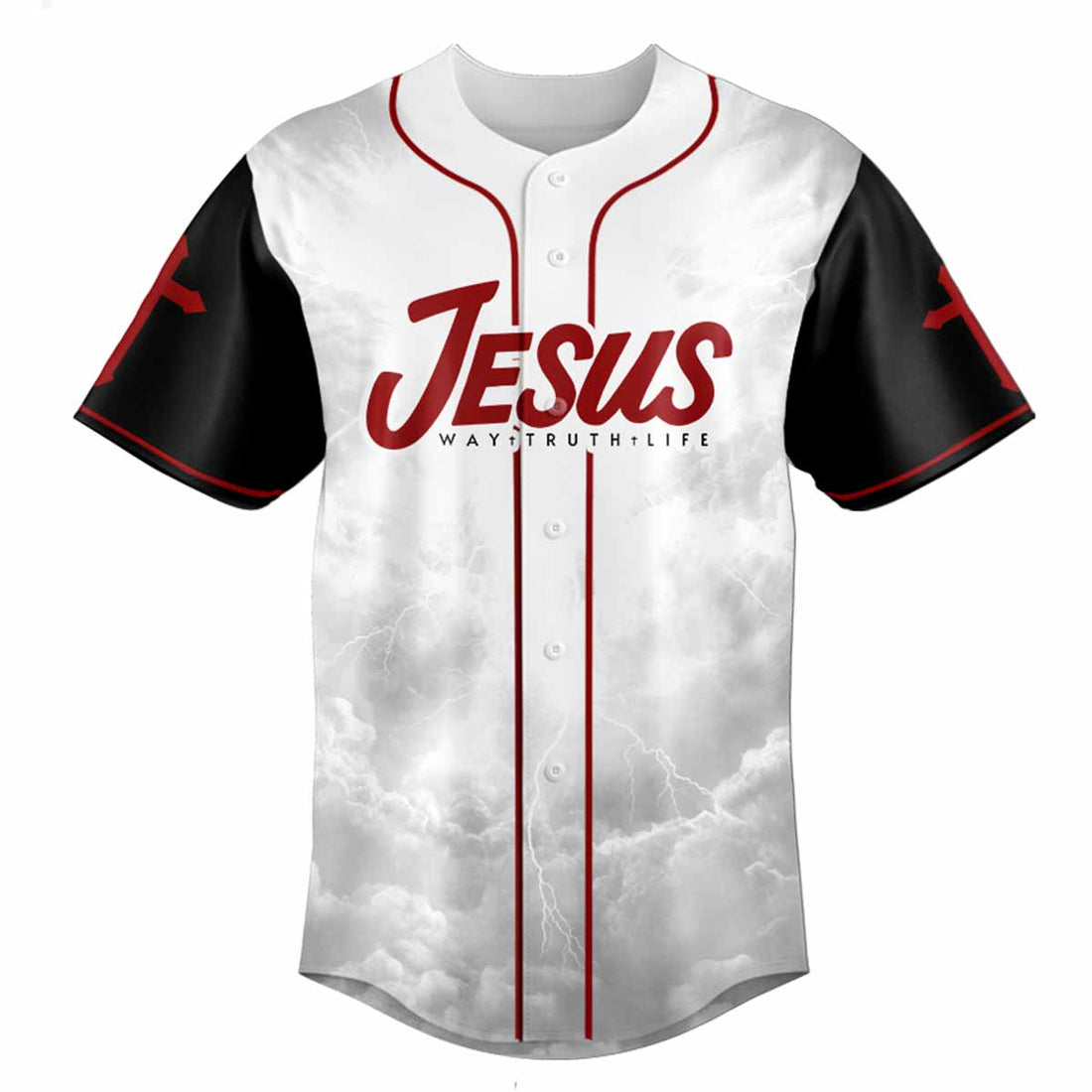 We Will Serve The Lord Baseball Jersey