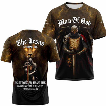Man Of God The Jesus Inside Me T-shirt