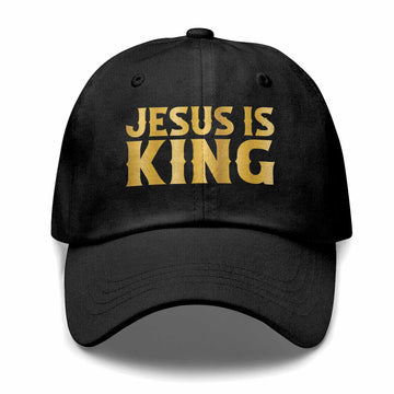 Jesus Is King Baseball Cap