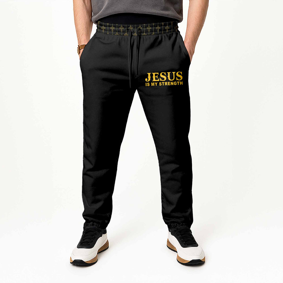Jesus Is My Strength Joggers