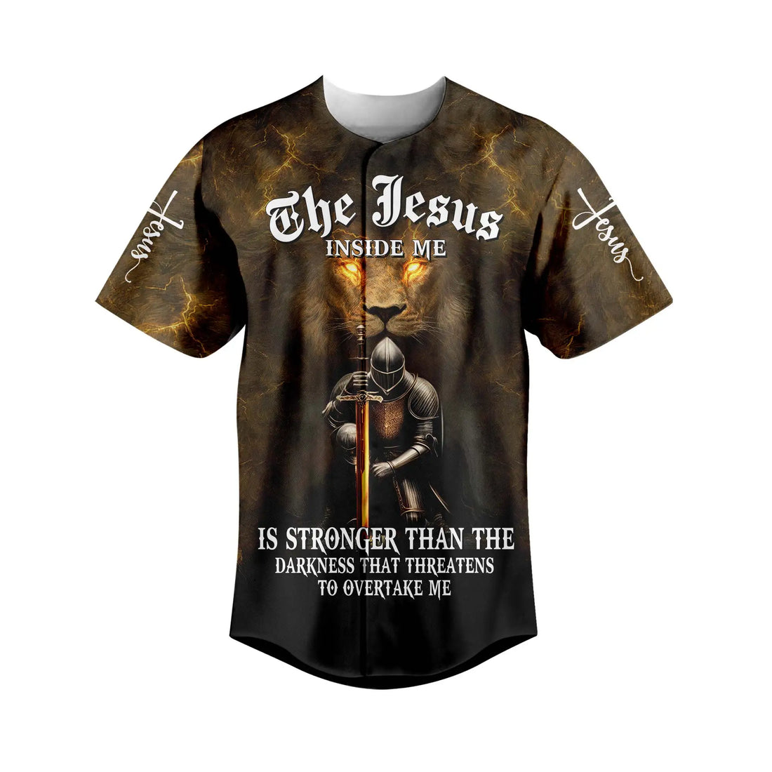 The Jesus Inside Me Baseball Jersey