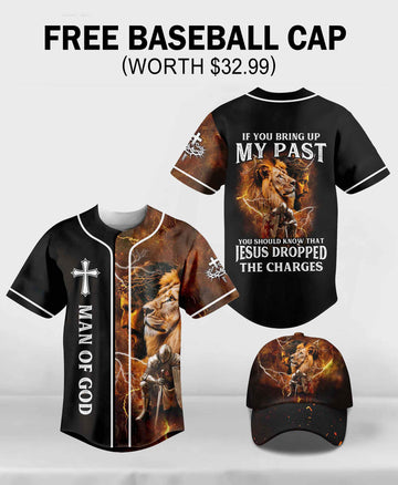 Jesus Dropped The Charges Baseball Jersey Deal
