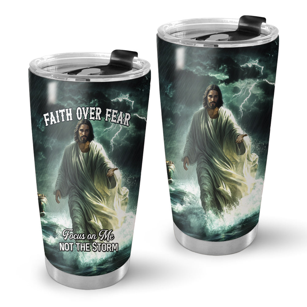 Focus on me not the Storm Tumbler