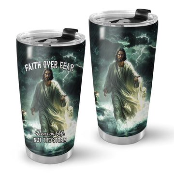 Focus on me not the Storm Tumbler