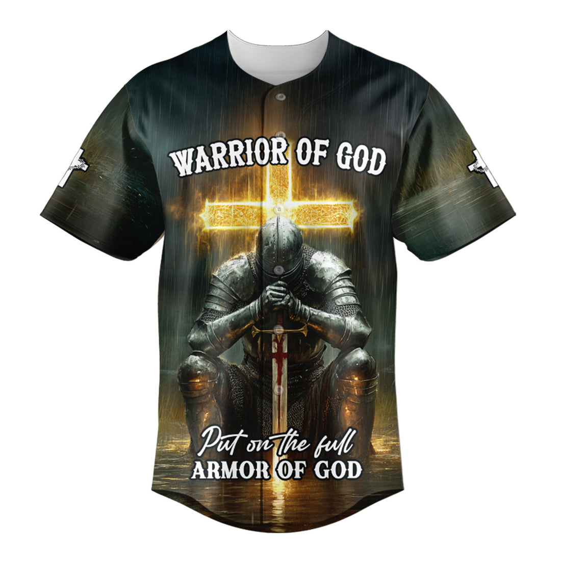 Put on the Full Armor of God Baseball Jersey