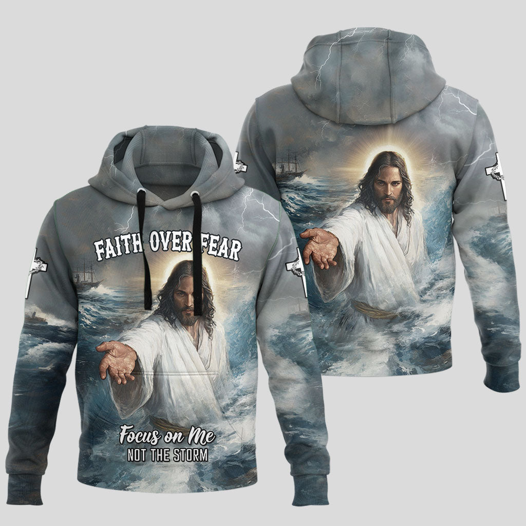 Focus on me not the Storm Hoodie