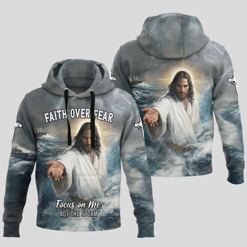 Focus on me not the Storm Hoodie