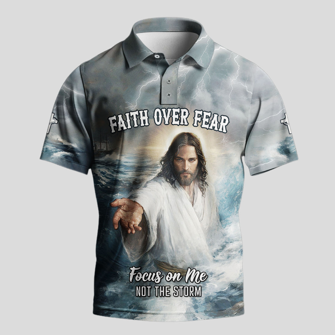 Faith Over Fear Jesus Polo