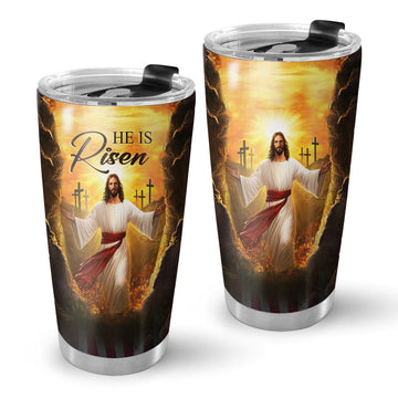He Is Risen Tumbler