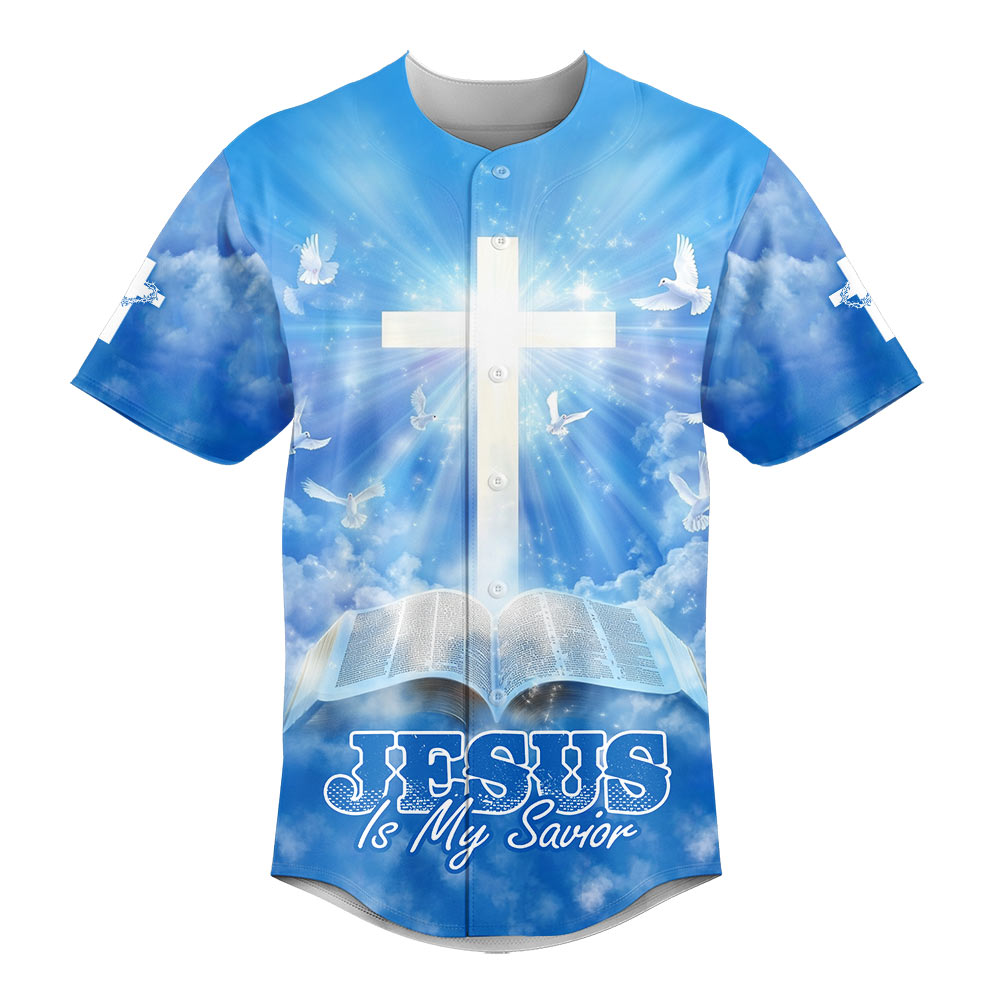Jesus Is My Savior Baseball Jersey