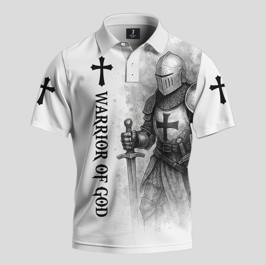 Child of God Warrior of Christ Polo